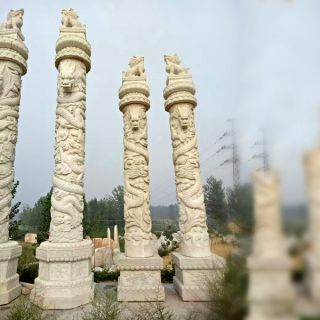 關(guān)于石雕龍柱、盤龍柱的簡(jiǎn)單介紹