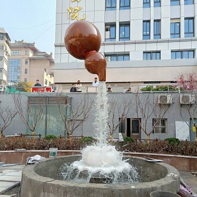 天壺“添?！眲?chuàng)意景觀葫蘆雕塑
